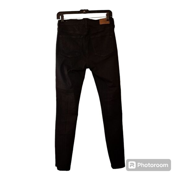 Madewell Black 9-Inch High-Rise Skinny Jeans Size 28 Everyday Comfort Denim - Picture 8 of 16